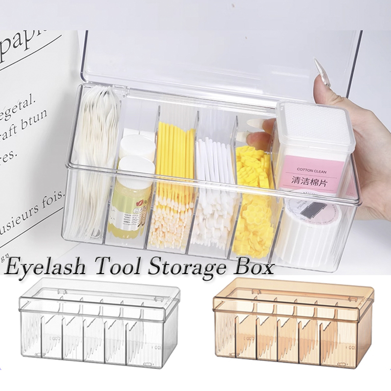 Eyelash Extension Guide - Transparent Eyelash Beauty Organizer Display Rack