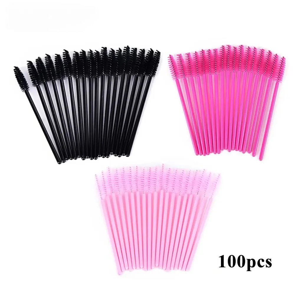 Micro Brush Applicator - 100Pcs Wand Lash Eyebrow Brush Disposable