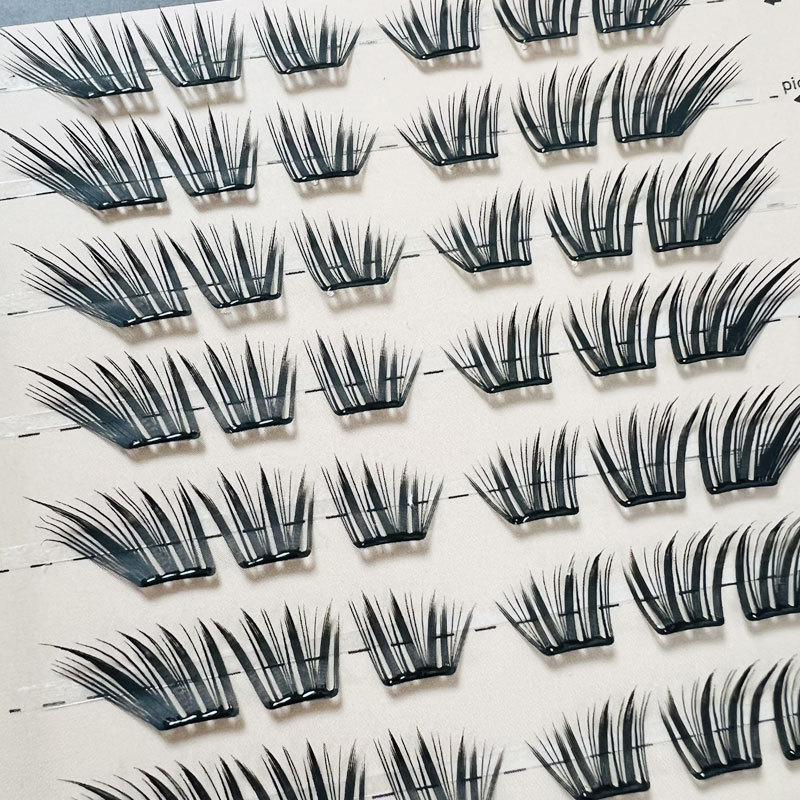 Eyelash Extension Fox Eye - DIY False Eyelashes Book Fox-eye heat