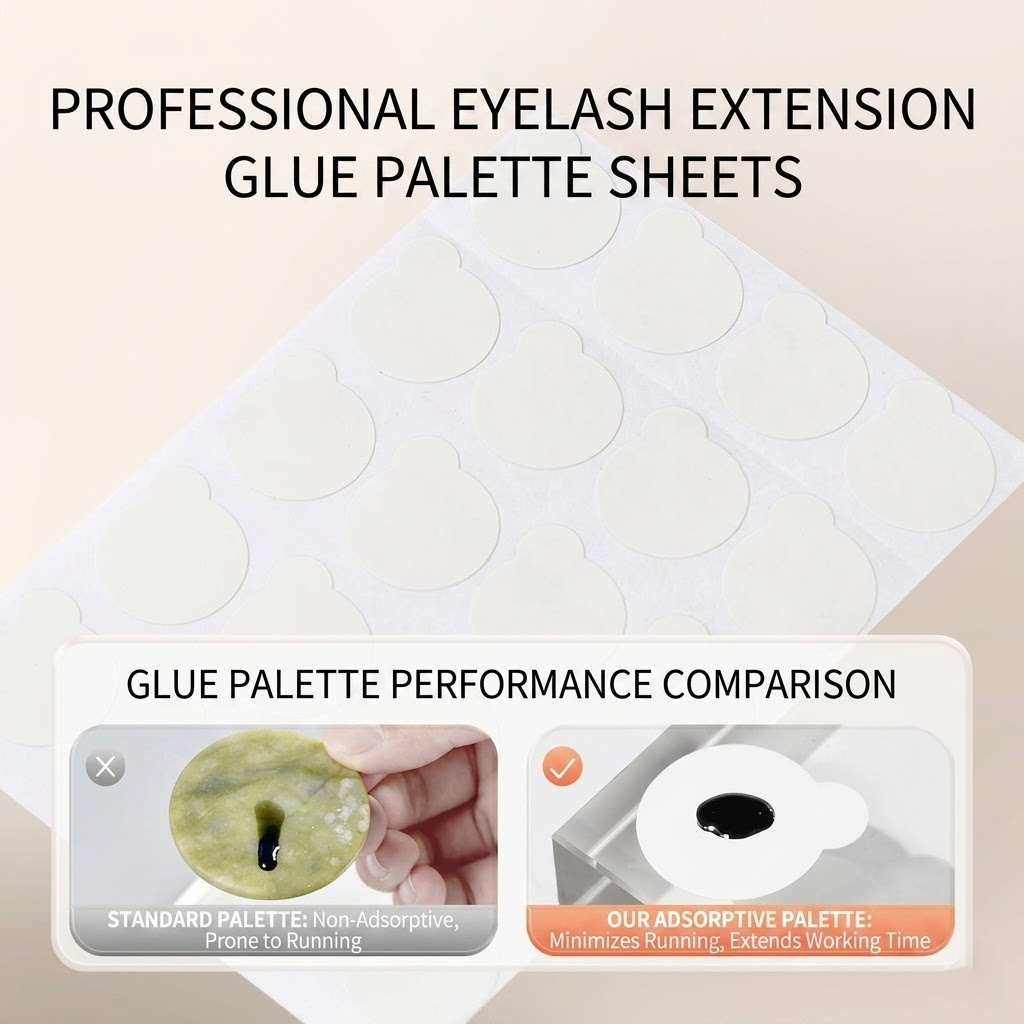 100 stickers/5 sheets Eyelash  – Eyelash Extension Menu recenzja i cena