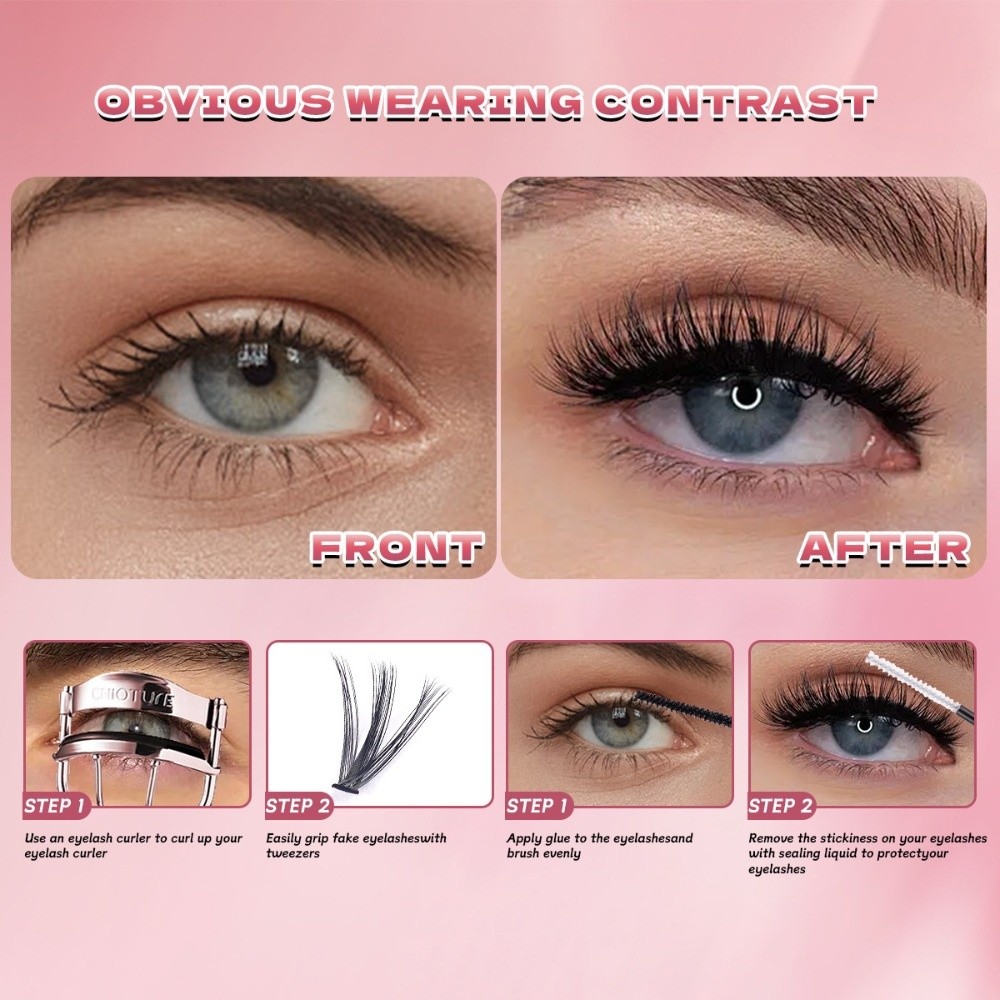 8-16mm Length False Eyelashes  – Faux Mink Lash recenzja i cena
