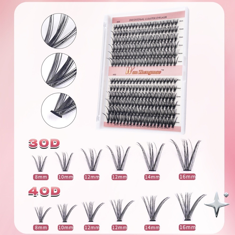 8-16mm Length False Eyelashes  – Faux Mink Lash recenzja i cena