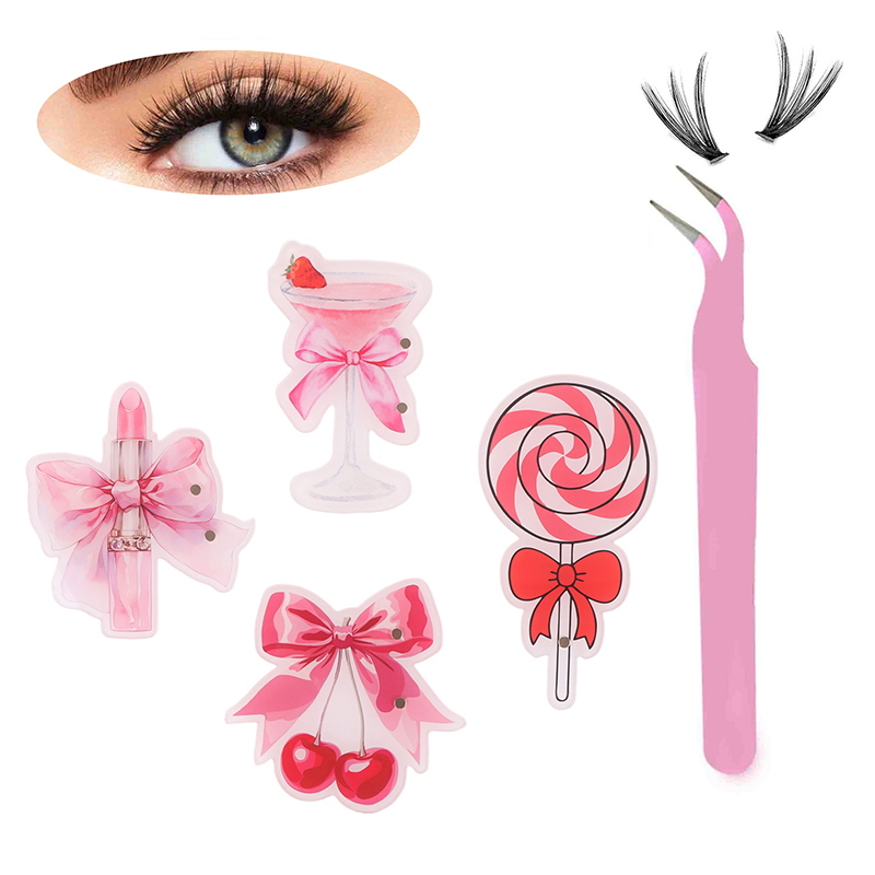 Pink Acrylic Eyelash Extension – Eyelash Extension Menu recenzja i cena