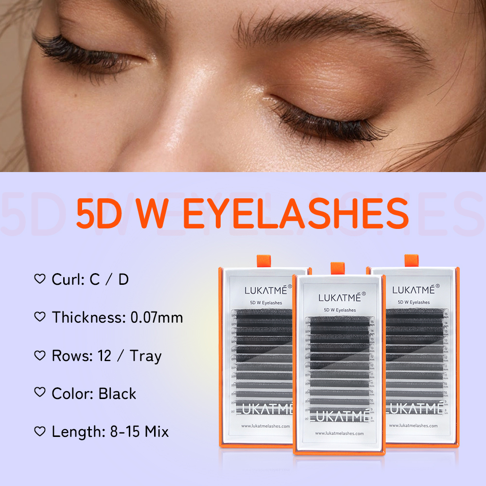 LUKATME 5D W Eyelash Extension – Mega Volume Lash recenzja i cena
