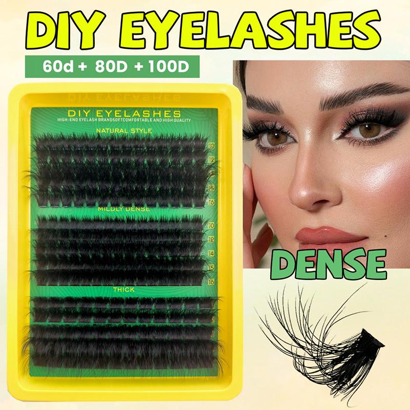 1 Set 3D Faux Mink Cluster Las – Faux Mink Lash recenzja i cena