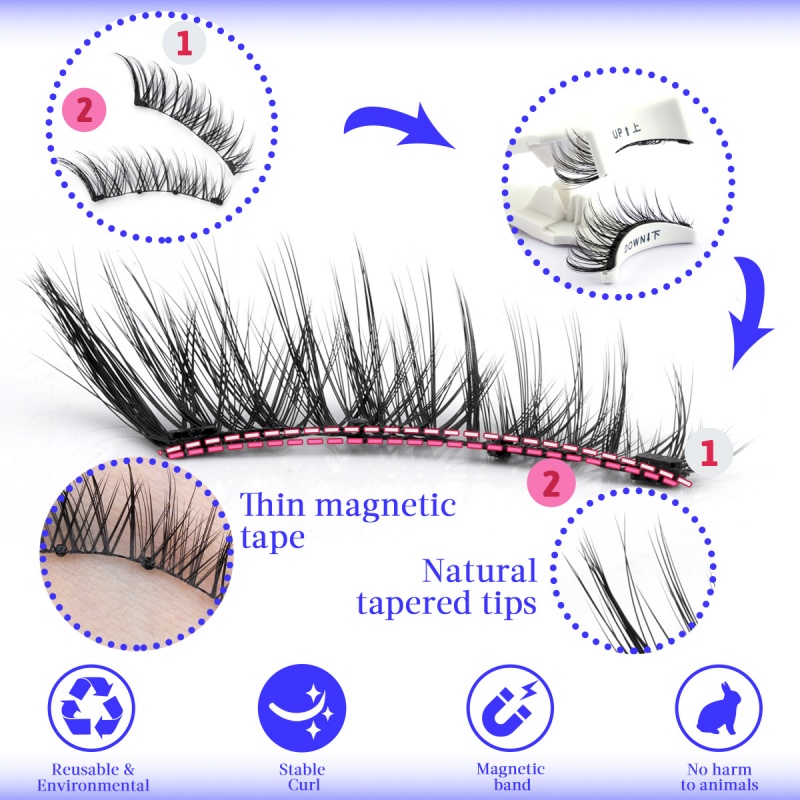 Magnetic Eyelash 1 Pair Natura – Faux Mink Lash recenzja i cena