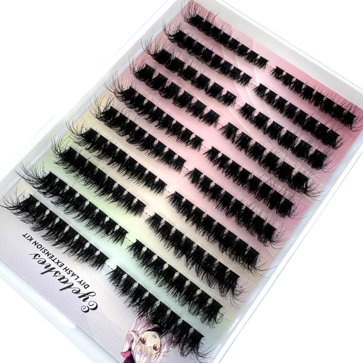 Left+Right Eye Lash Extension  – Eyelash Extension Fox Eye recenzja i cena