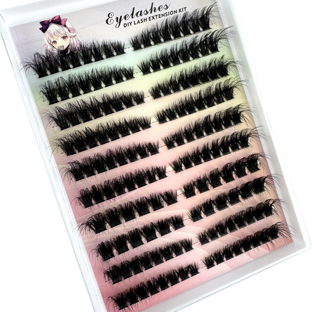 Left+Right Eye Lash Extension  – Eyelash Extension Fox Eye recenzja i cena