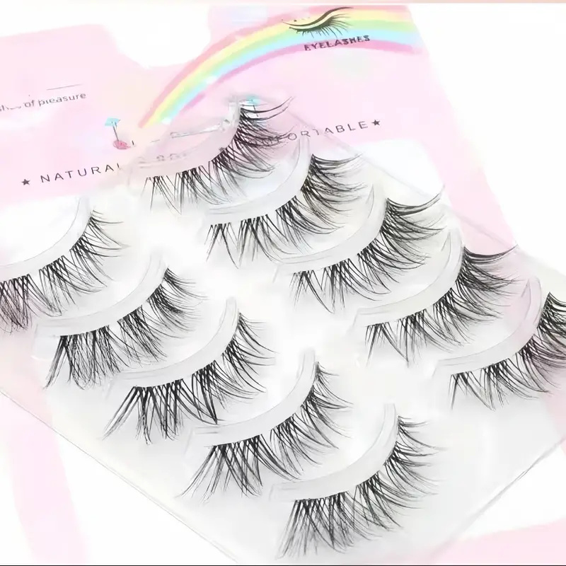 5 pairs Fox Eye False Eyelashe – Eyelash Extension Fox Eye recenzja i cena