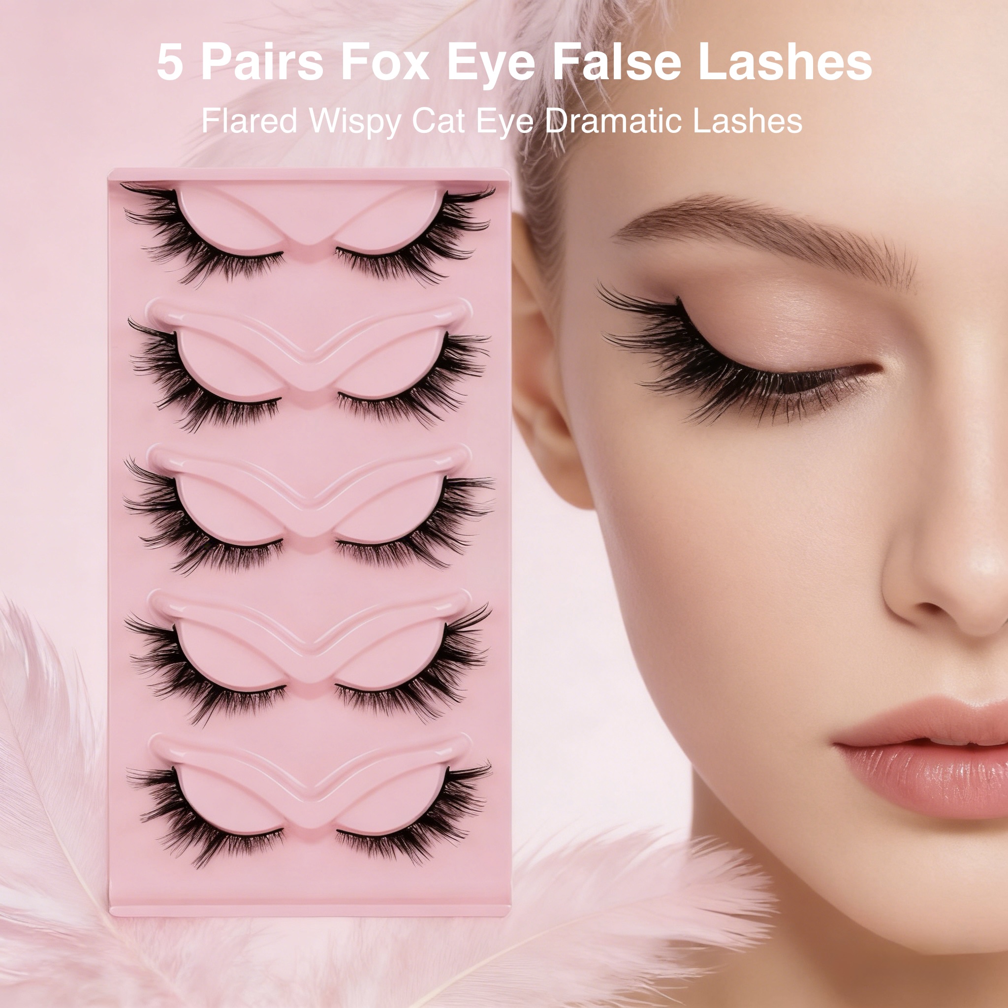 DIY Fox Eye Wispy False Eyelas – Eyelash Extension Fox Eye recenzja i cena