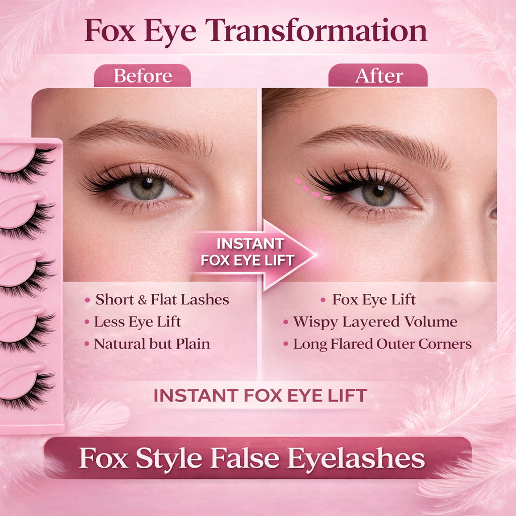 DIY Fox Eye Wispy False Eyelas – Eyelash Extension Fox Eye recenzja i cena