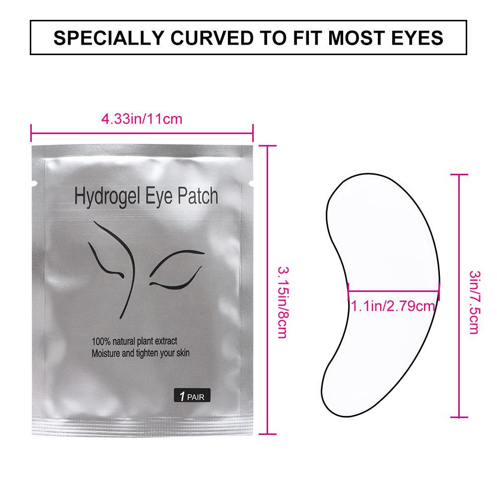 50/100 Pairs Eye Patches for E – Eyelash Extension Glasses recenzja i cena