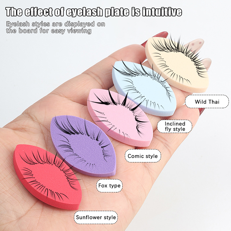 50PCS False Eyelash Pads Begin – Eyelash Extension Menu recenzja i cena