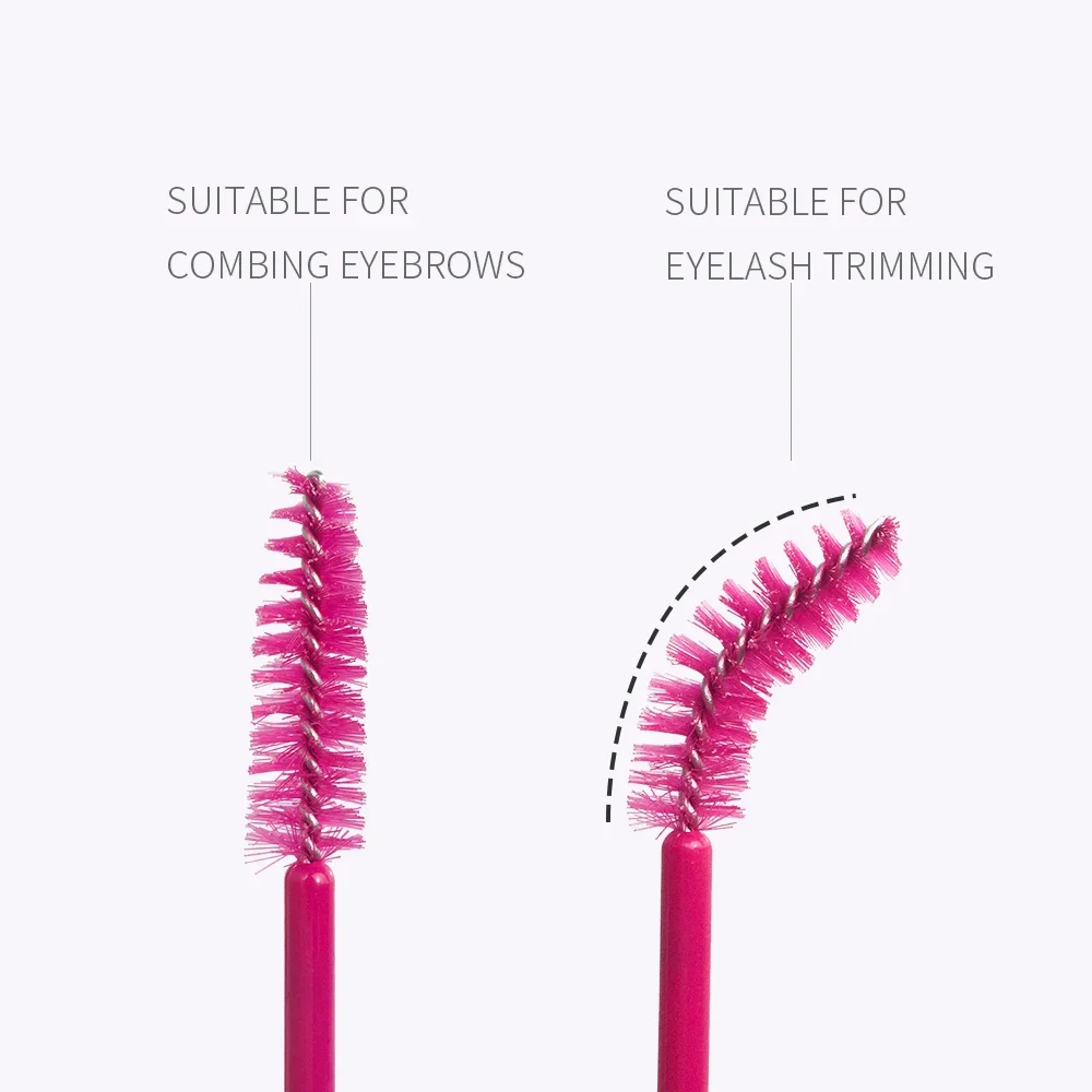 100Pcs Wand Lash Eyebrow Brush – Micro Brush Applicator recenzja i cena