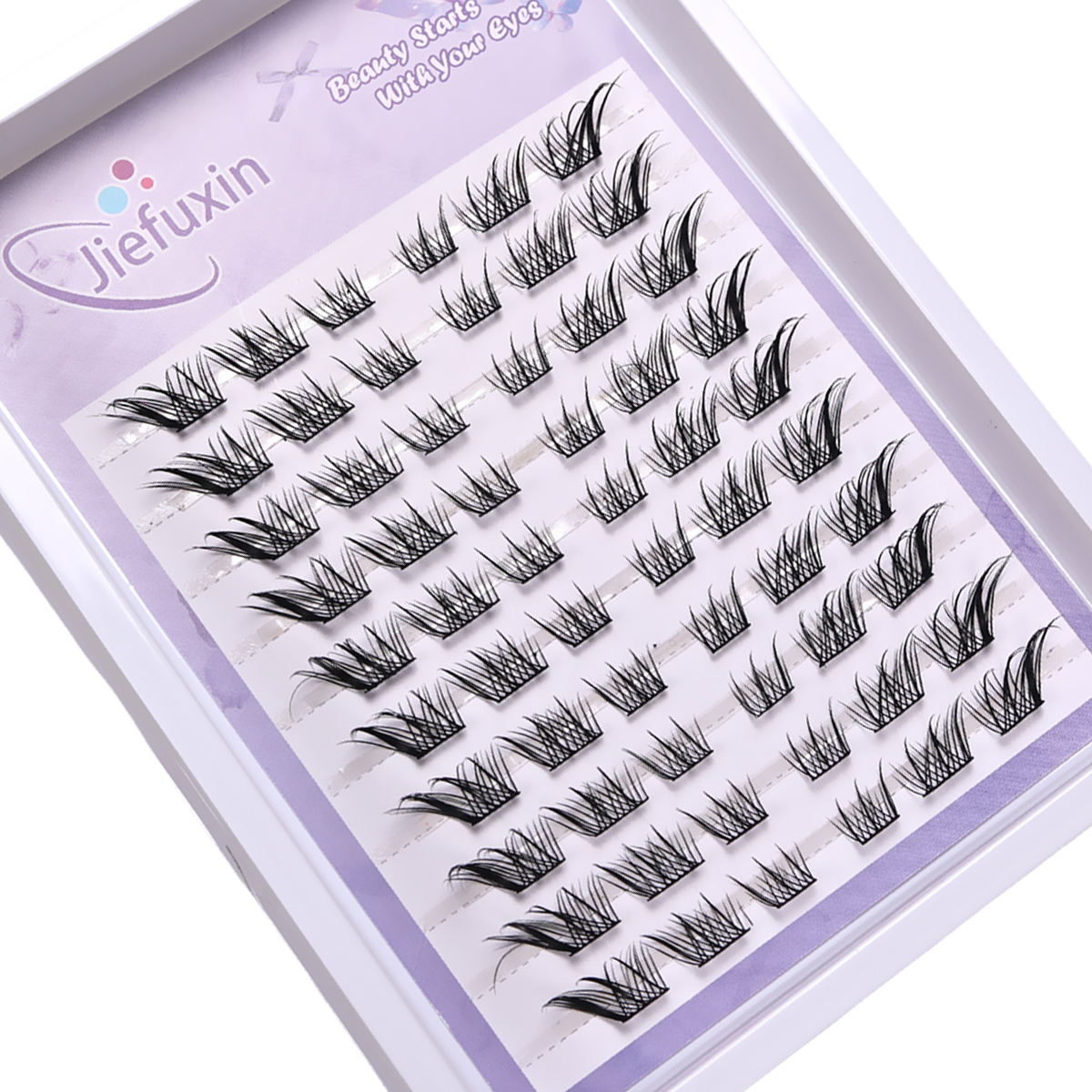 10Rows Fox Eye Effect Fluffy F – Eyelash Extension Fox Eye recenzja i cena