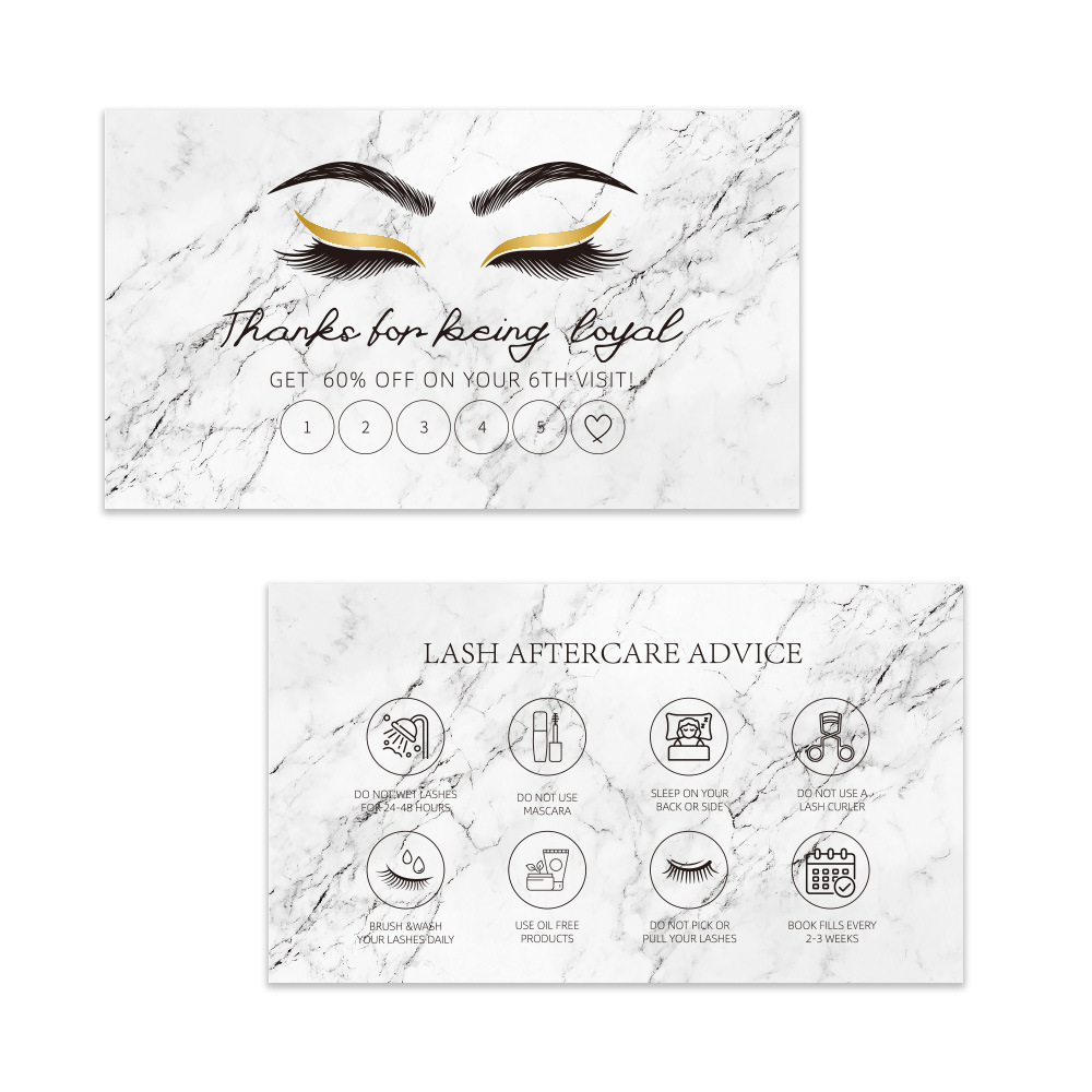 50pcs Shining Eyelash Business – Eyelash Extension Menu recenzja i cena