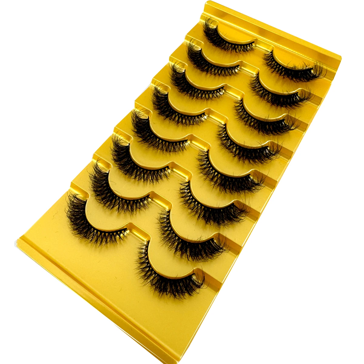 HBZGTLAD New 8 pairs of cat ey – Eyelash Extension Cat Eye Wispy recenzja i cena