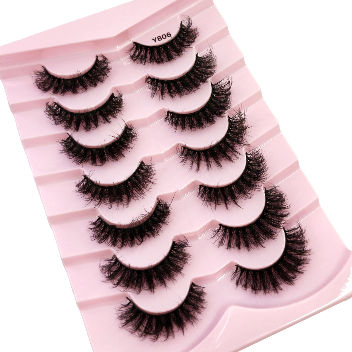 HBZGTLAD Fluffy Wispy Lashes N – Eyelash Extension Cat Eye Wispy recenzja i cena