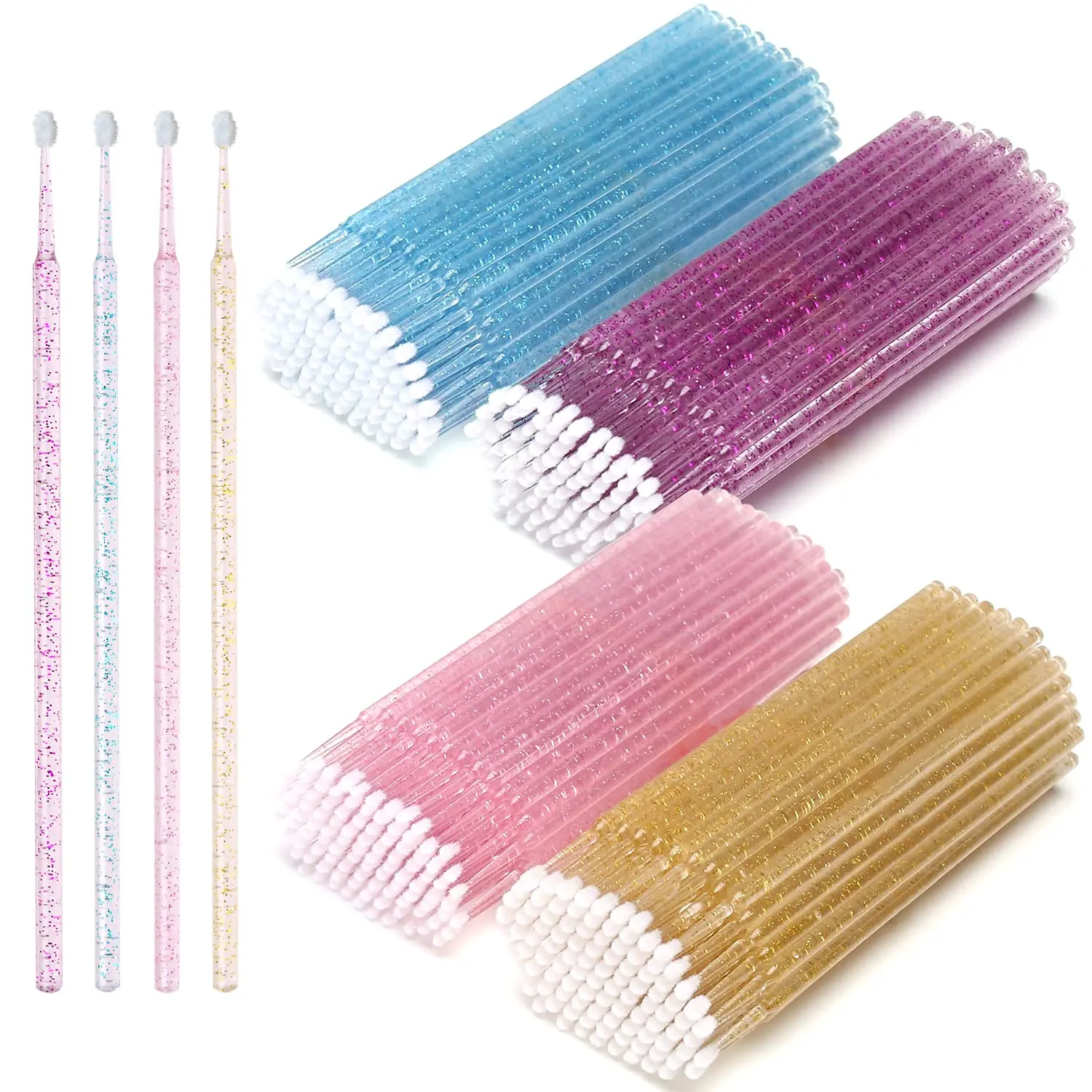 100PCS/Lot Disposable Eyelash  – Micro Brush Applicator recenzja i cena