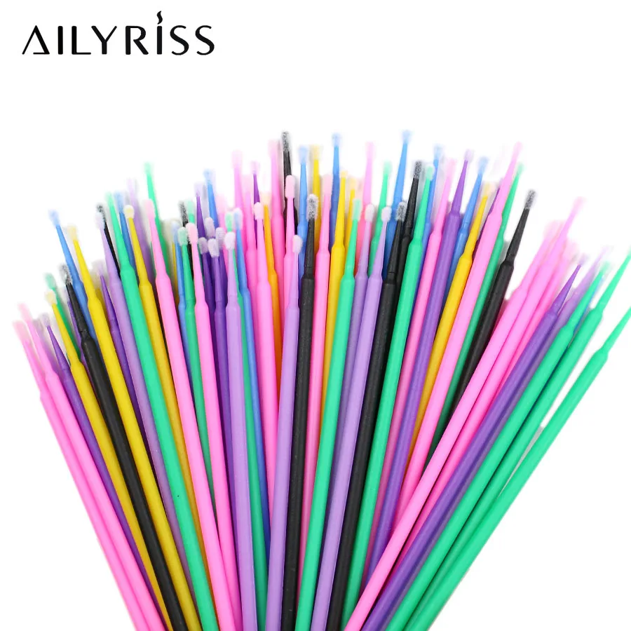 100PCS/Lot Disposable Eyelash  – Micro Brush Applicator recenzja i cena