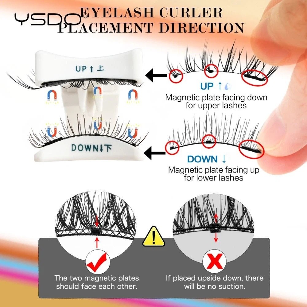 3 Pairs New YSDO Magnetic Lash – Faux Mink Lash recenzja i cena