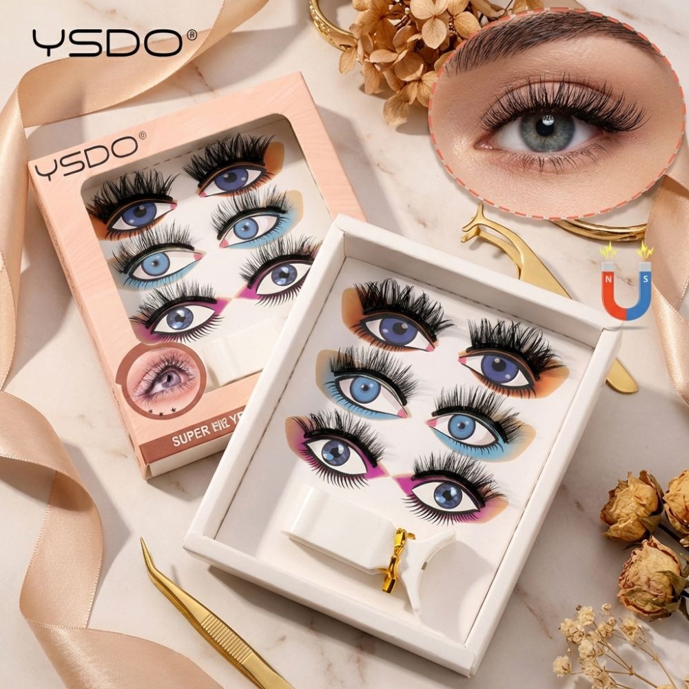 3 Pairs New YSDO Magnetic Lash – Faux Mink Lash recenzja i cena