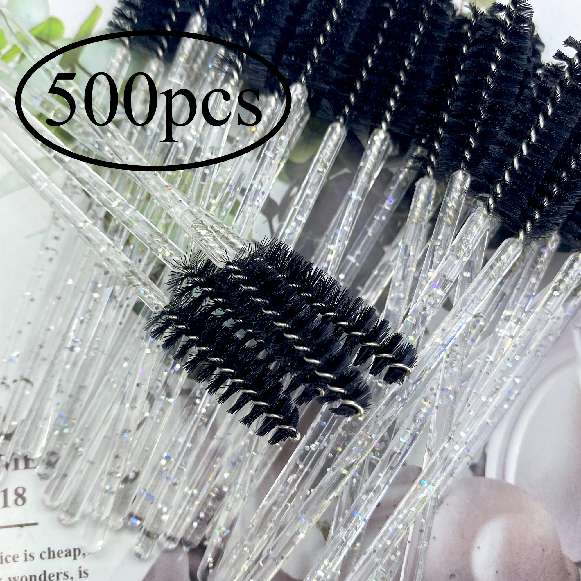 500PCS Eyelashes Brushes Set W – Micro Brush Applicator recenzja i cena