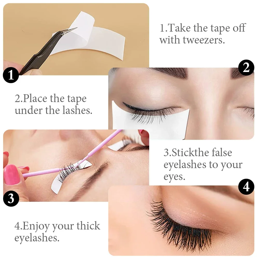 110Pcs/Roll Eye Tapes Under Ey – Eyelash Extension Glasses recenzja i cena
