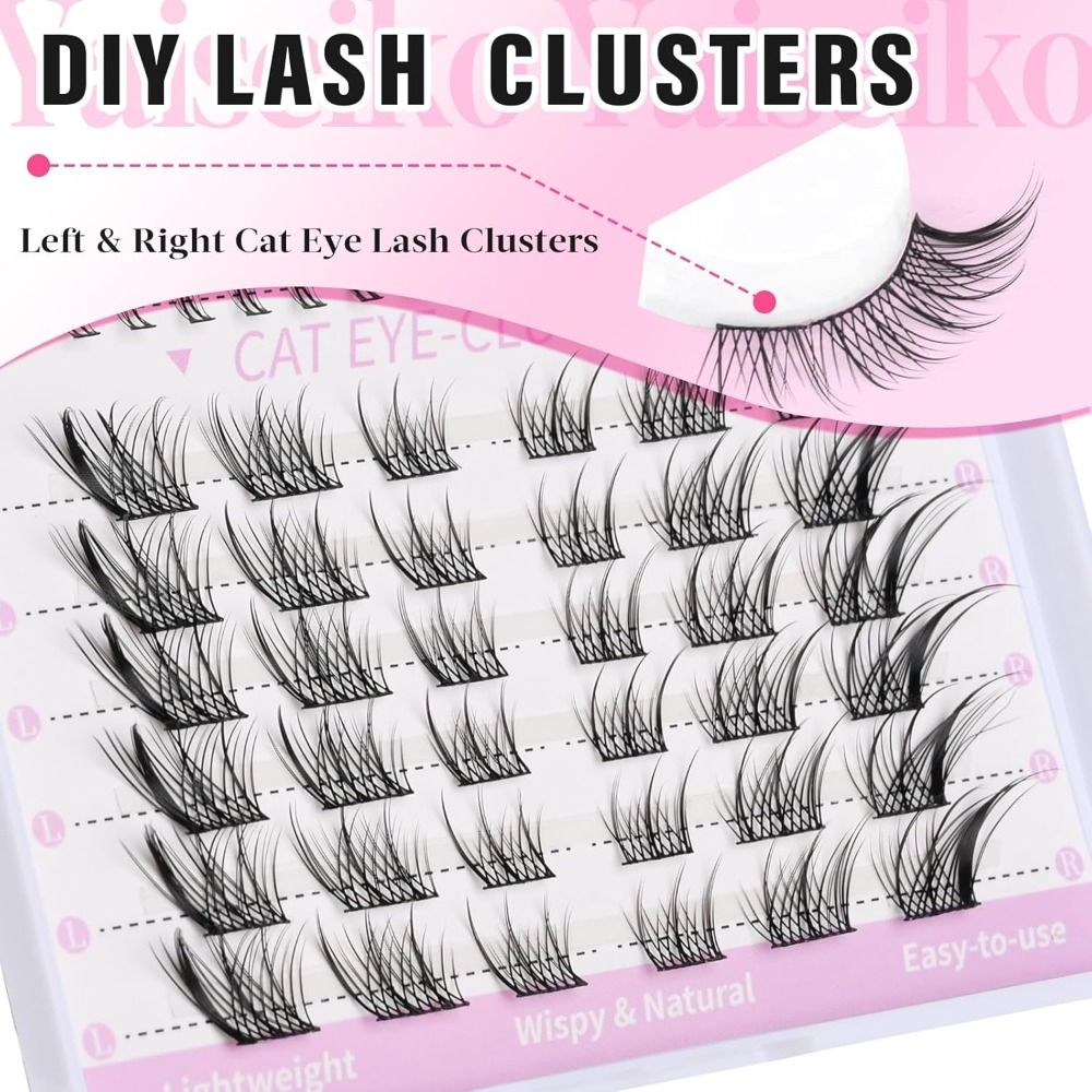 New 3D Cat Eye Self Adhesive L – Eyelash Extension Fox Eye recenzja i cena