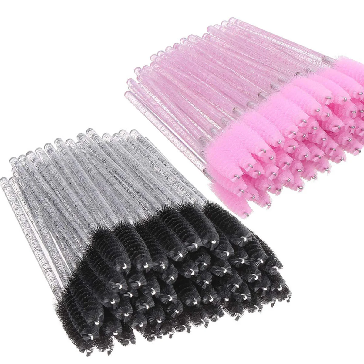 50pcs Eyelash Brushes Mascara  – Eyelash Extension Glasses recenzja i cena