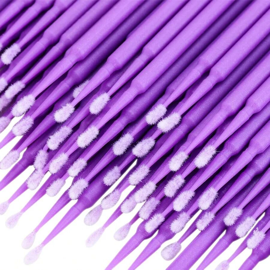 100pcs Micro Eyelash Applicato – Micro Brush Applicator recenzja i cena