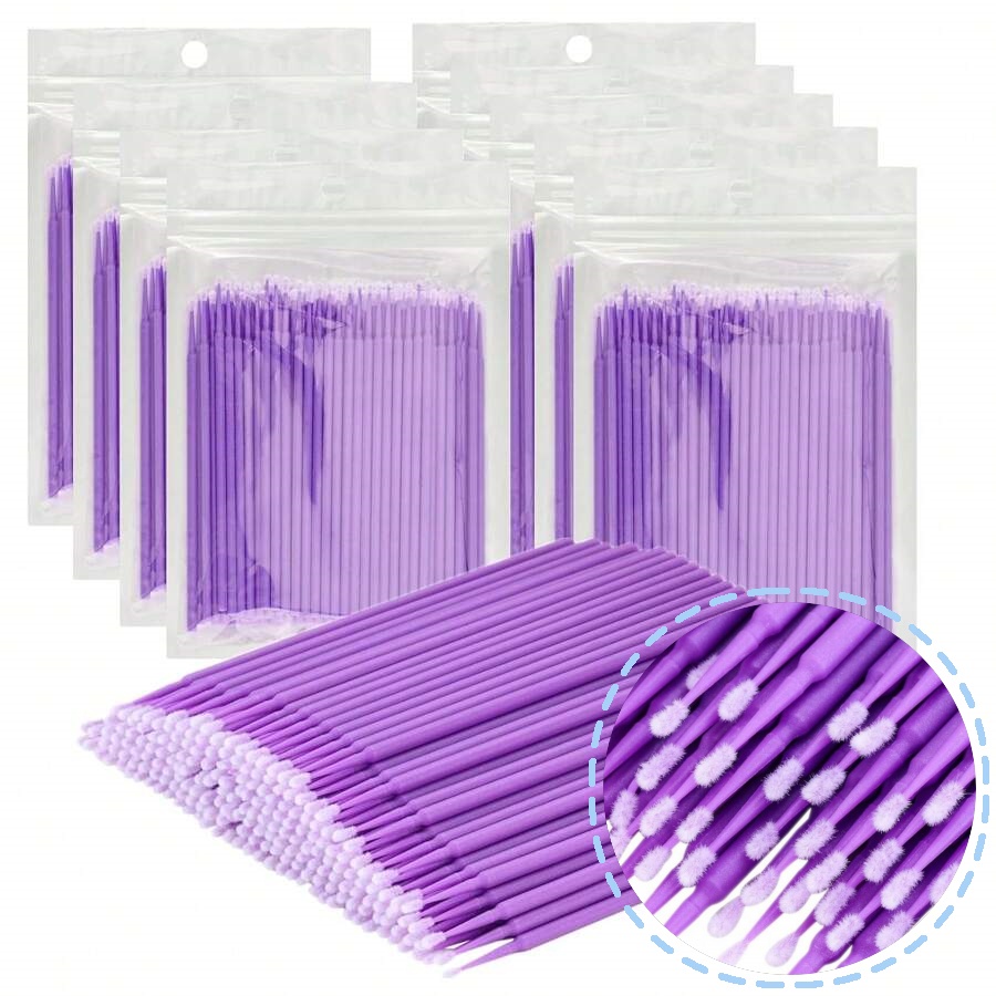 100pcs Micro Eyelash Applicato – Micro Brush Applicator recenzja i cena