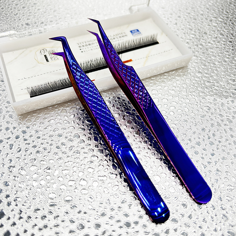 2pcs/set False Lash Tweezers F – Mega Volume Lash recenzja i cena
