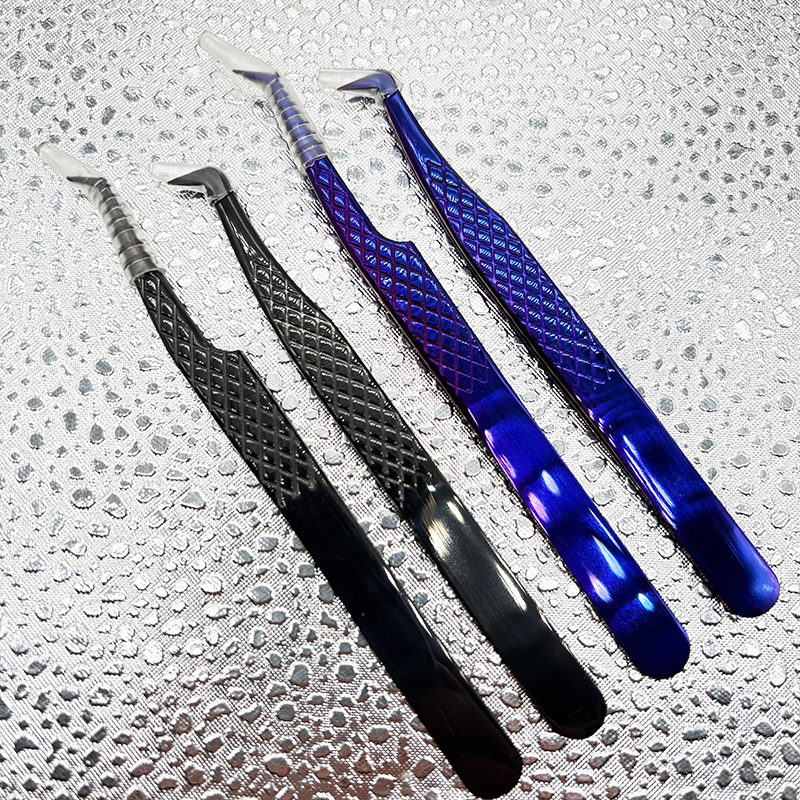 2pcs/set False Lash Tweezers F – Mega Volume Lash recenzja i cena