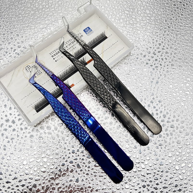 2pcs/set False Lash Tweezers F – Mega Volume Lash recenzja i cena