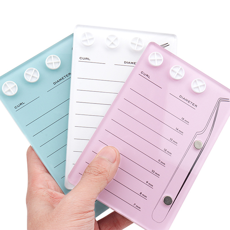 Acrylic Eyelash Holder Magneti – Eyelash Extension Menu recenzja i cena