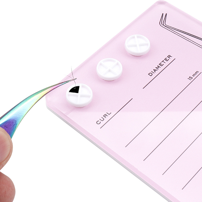 Acrylic Eyelash Holder Magneti – Eyelash Extension Menu recenzja i cena