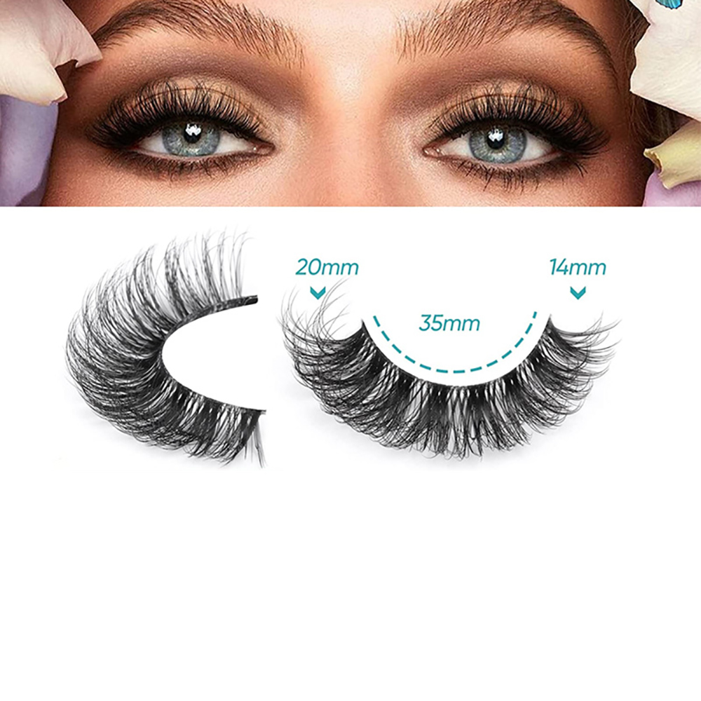 10 Pairs False Eyelashes 6D Su – Eyelash Extension Cat Eye Wispy recenzja i cena