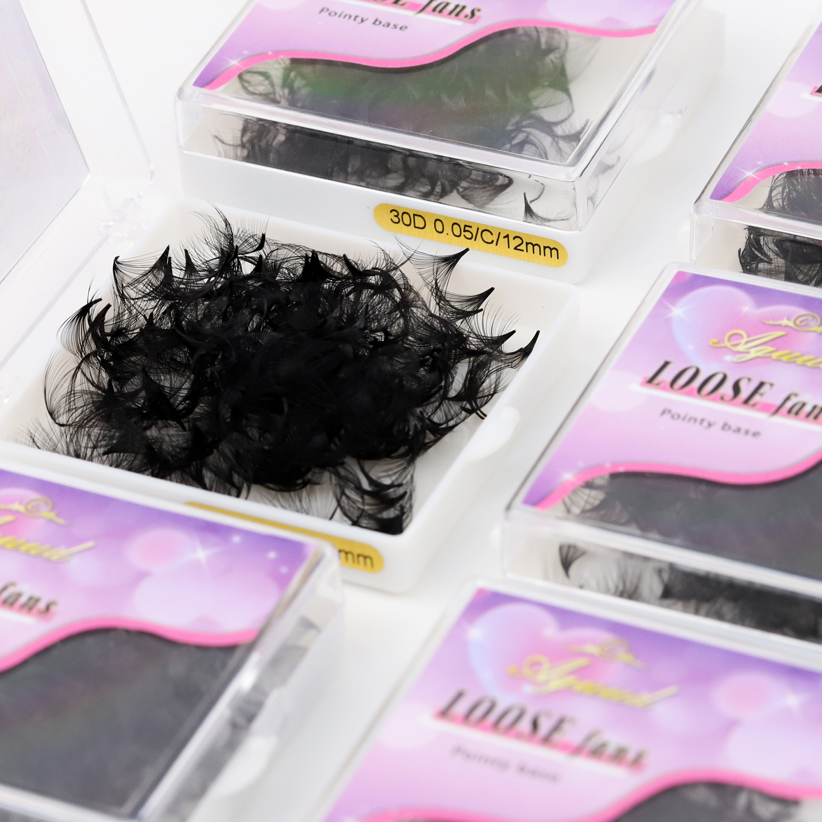 Aguud 2500 Fans Loose Fans Poi – Mega Volume Lash recenzja i cena