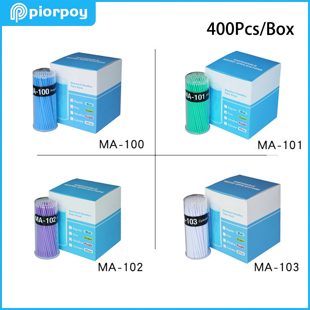 PIORPOY 400Pcs/Box Dental Micr – Micro Brush Applicator recenzja i cena