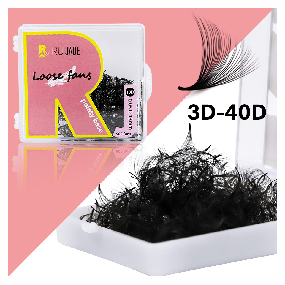 RUJADE 6D 8D Loose Fans Lashes – Mega Volume Lash recenzja i cena