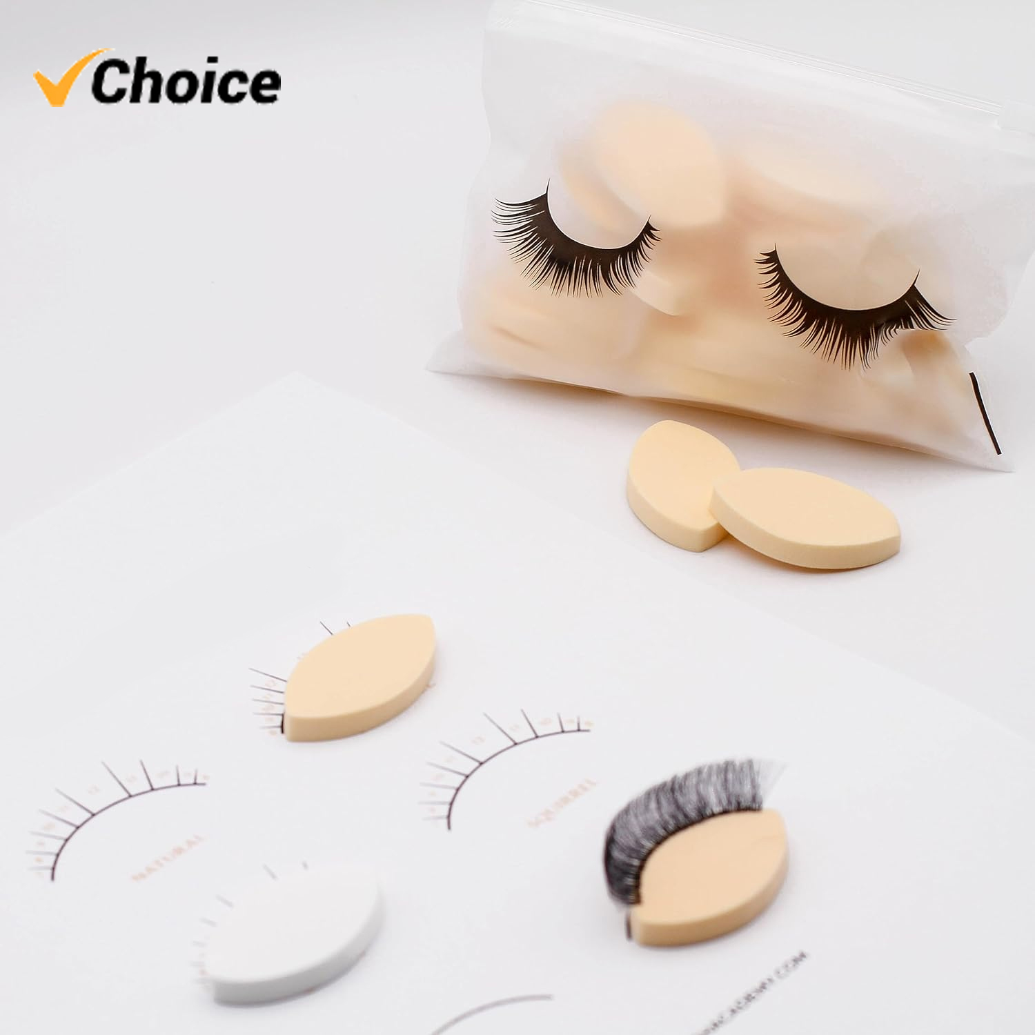 Beginner Lash Map Chart Wispy  – Eyelash Extension Menu recenzja i cena