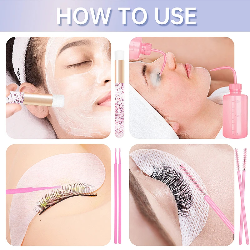 153pcs/Set Eyelash Extension S – Eyelash Extension Guide recenzja i cena