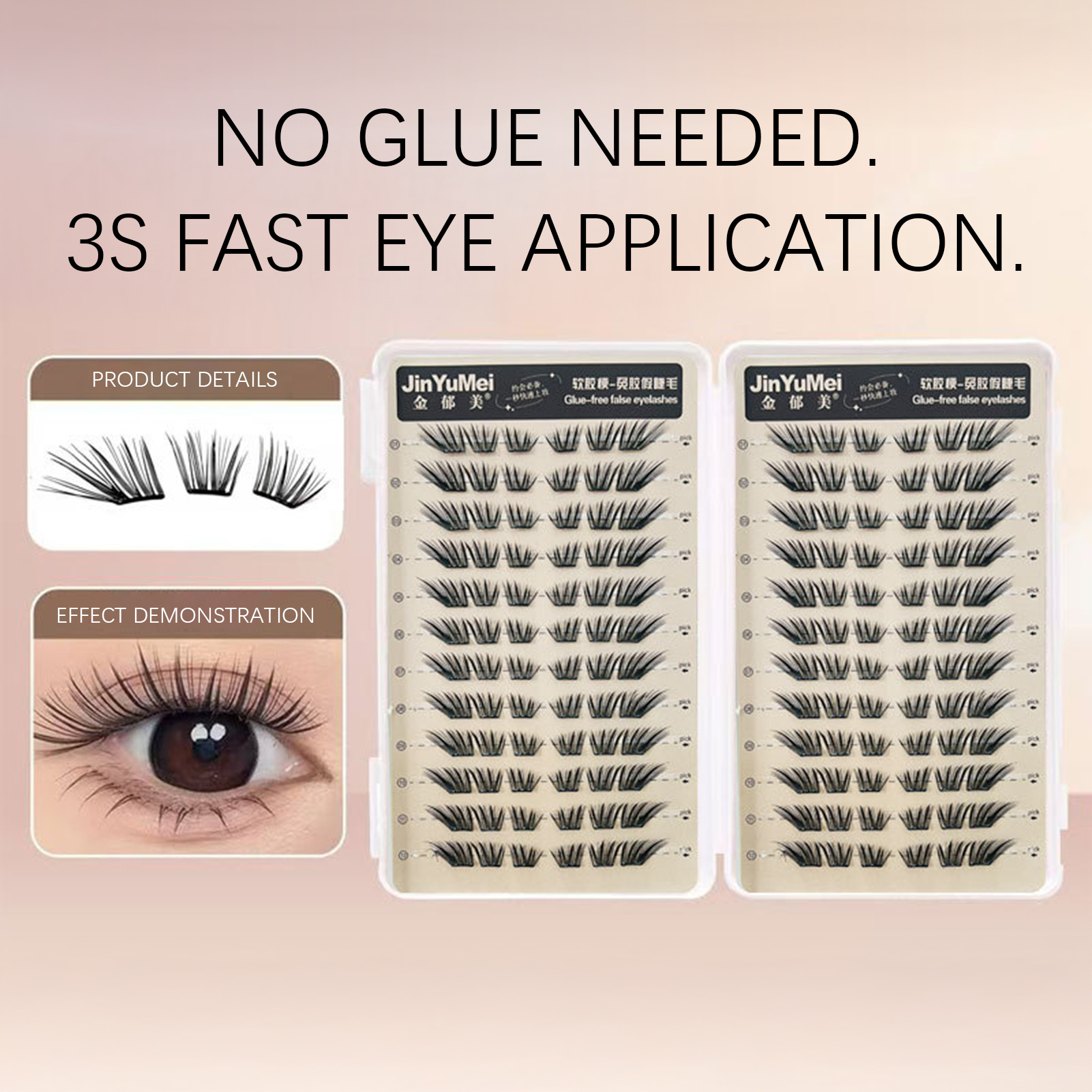 DIY False Eyelashes Book Fox-e – Eyelash Extension Fox Eye recenzja i cena