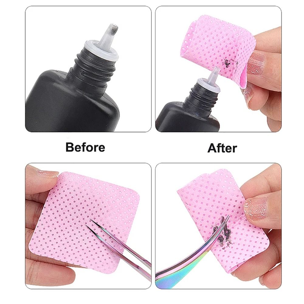 200Pcs/Box Lint Free Clean Cot – Eyelash Extension Remover Gel recenzja i cena
