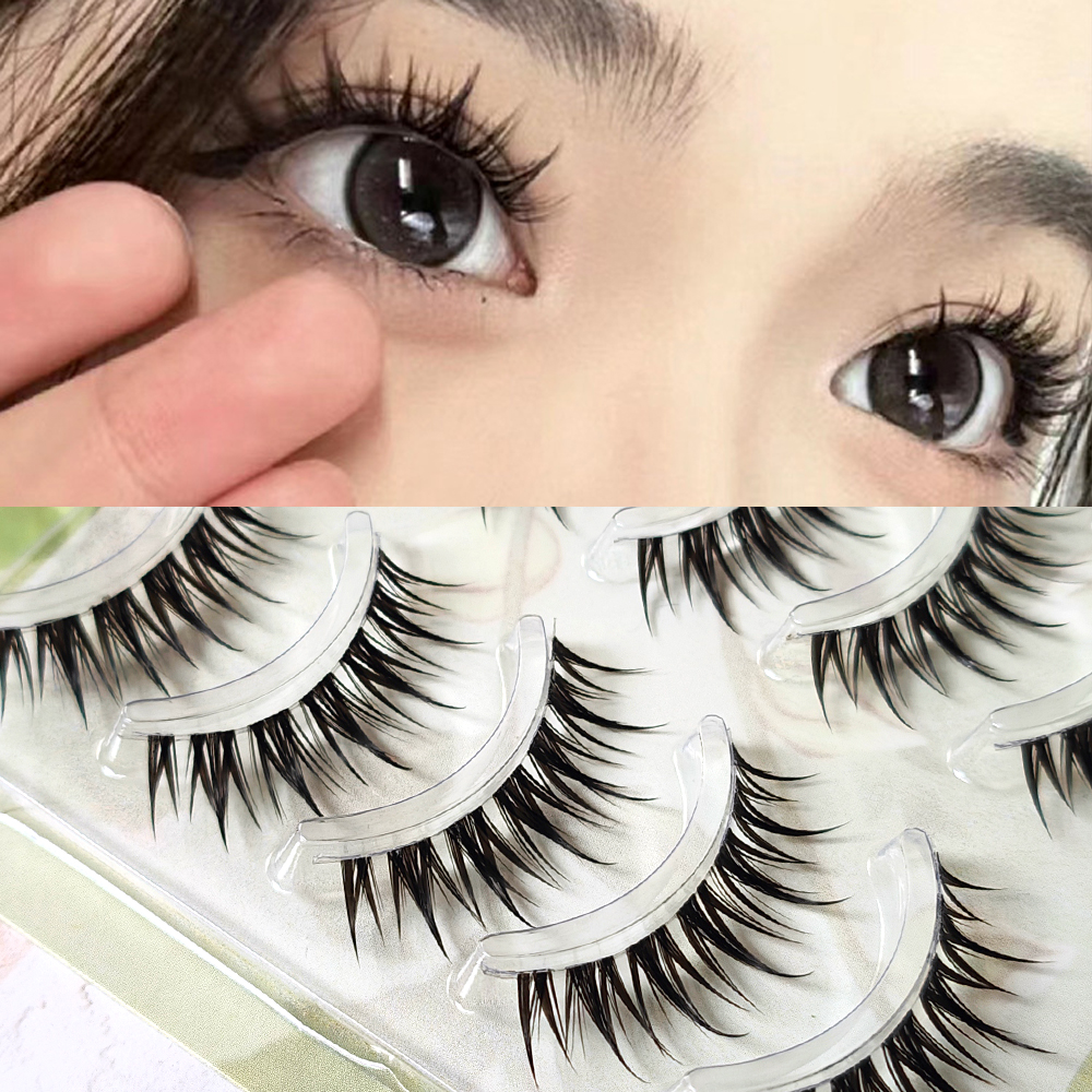 5 Pairs Natural Cat Eye False  – Eyelash Extension Cat Eye Wispy recenzja i cena
