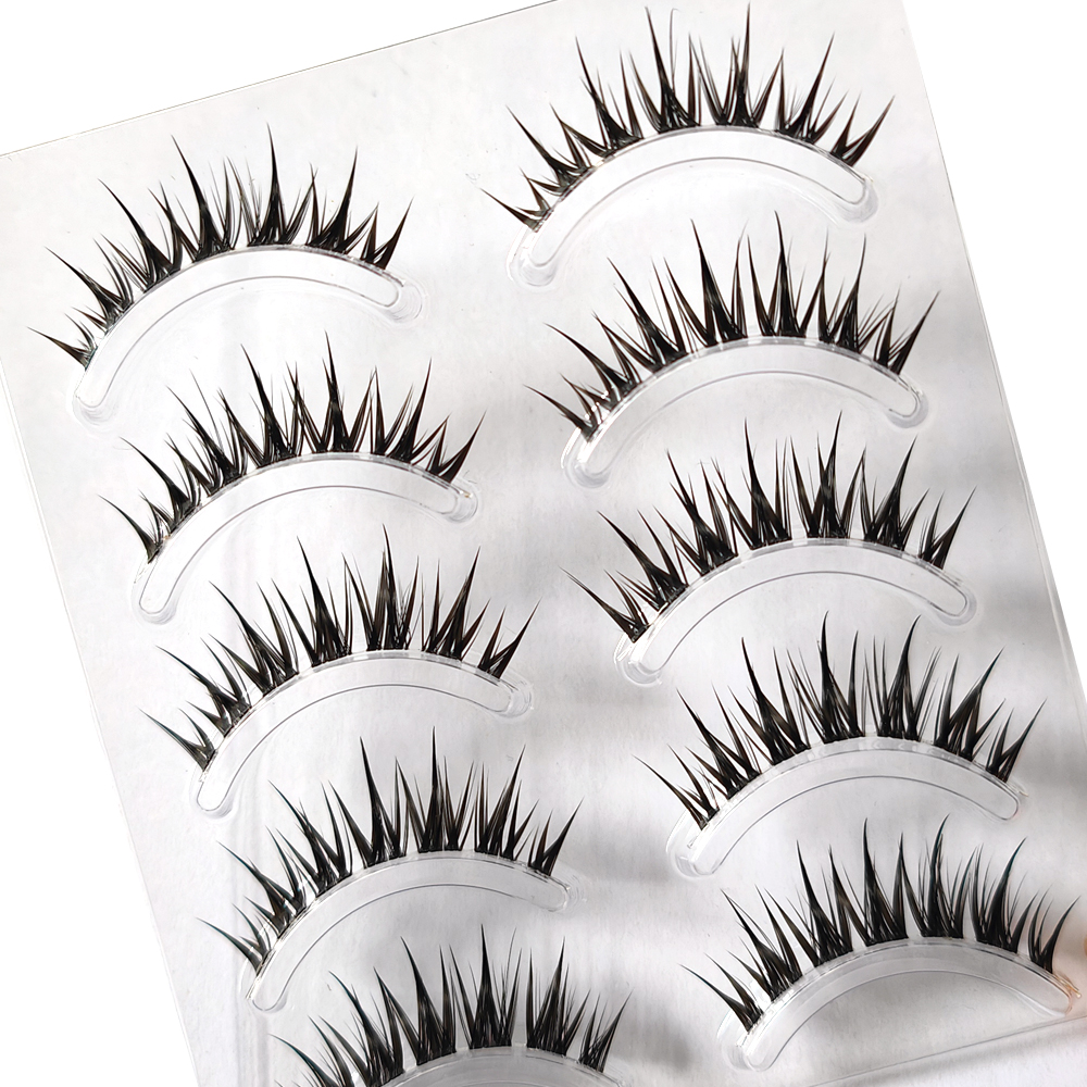 5 Pairs Natural Cat Eye False  – Eyelash Extension Cat Eye Wispy recenzja i cena