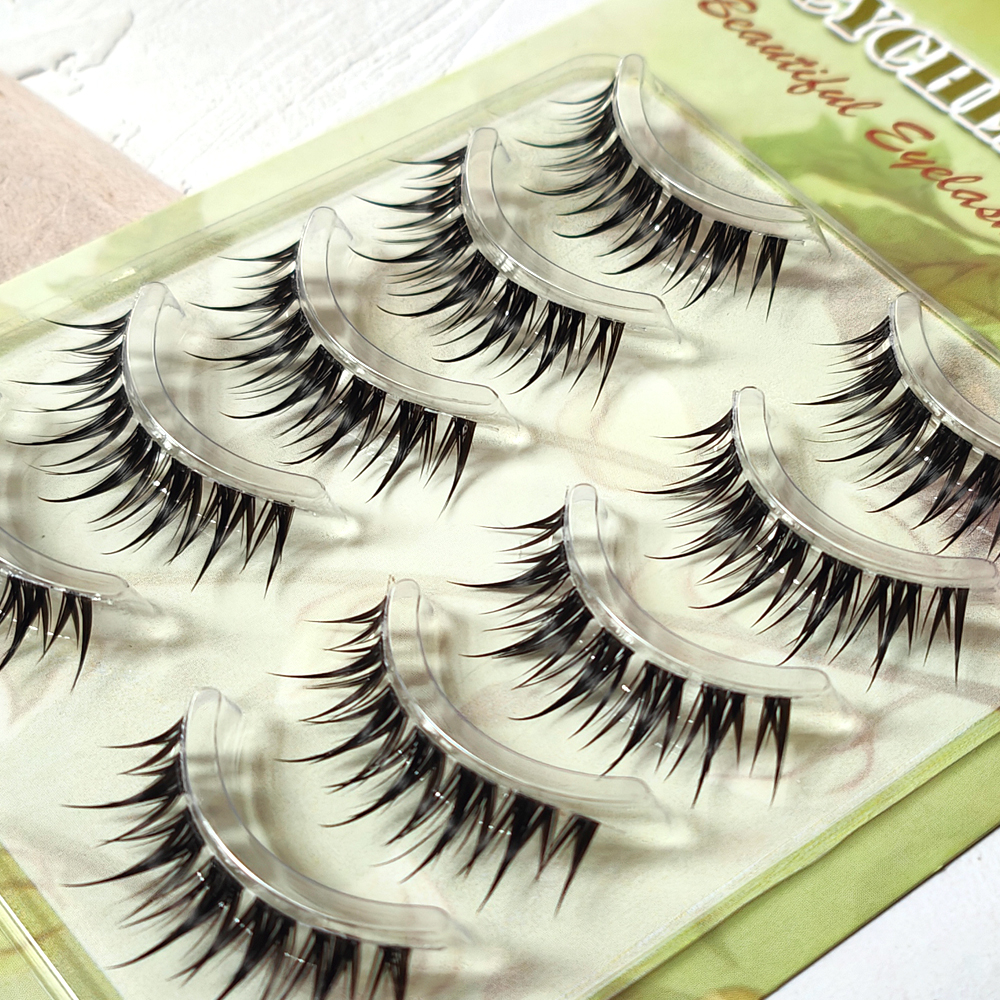 5 Pairs Natural Cat Eye False  – Eyelash Extension Cat Eye Wispy recenzja i cena