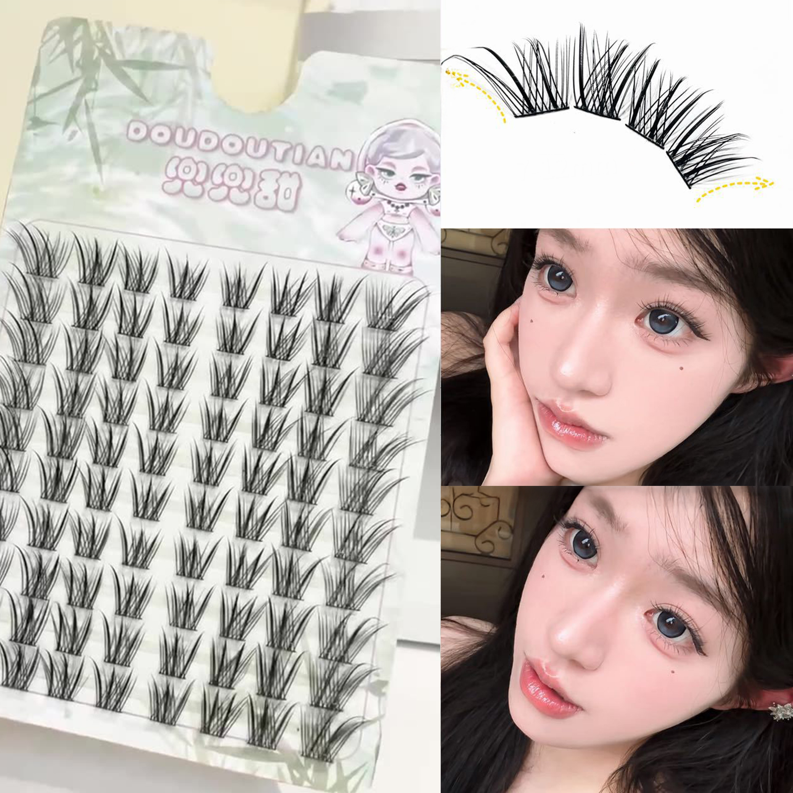 New Chinese Style Foxes Fluffy – Eyelash Extension Fox Eye recenzja i cena