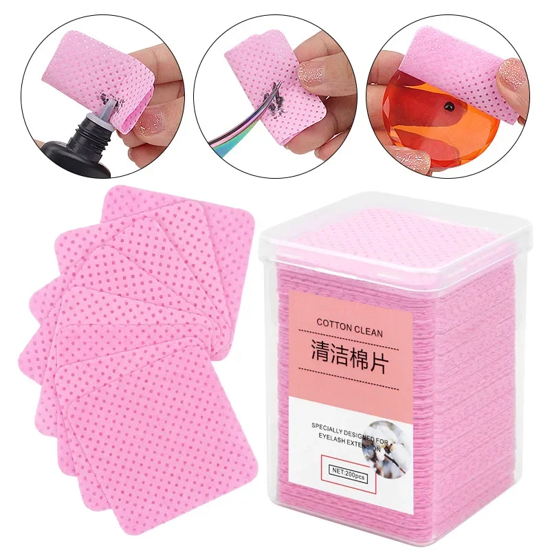 Eyelash Glue Remover Wipe 200P – Eyelash Extension Glasses recenzja i cena